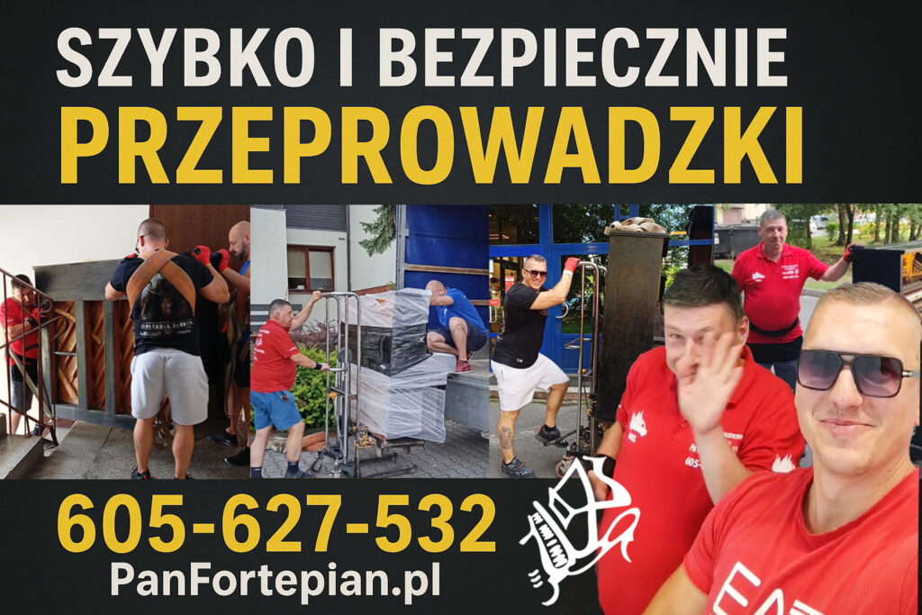 Reklama Pan Fortepian Przeprowadzki