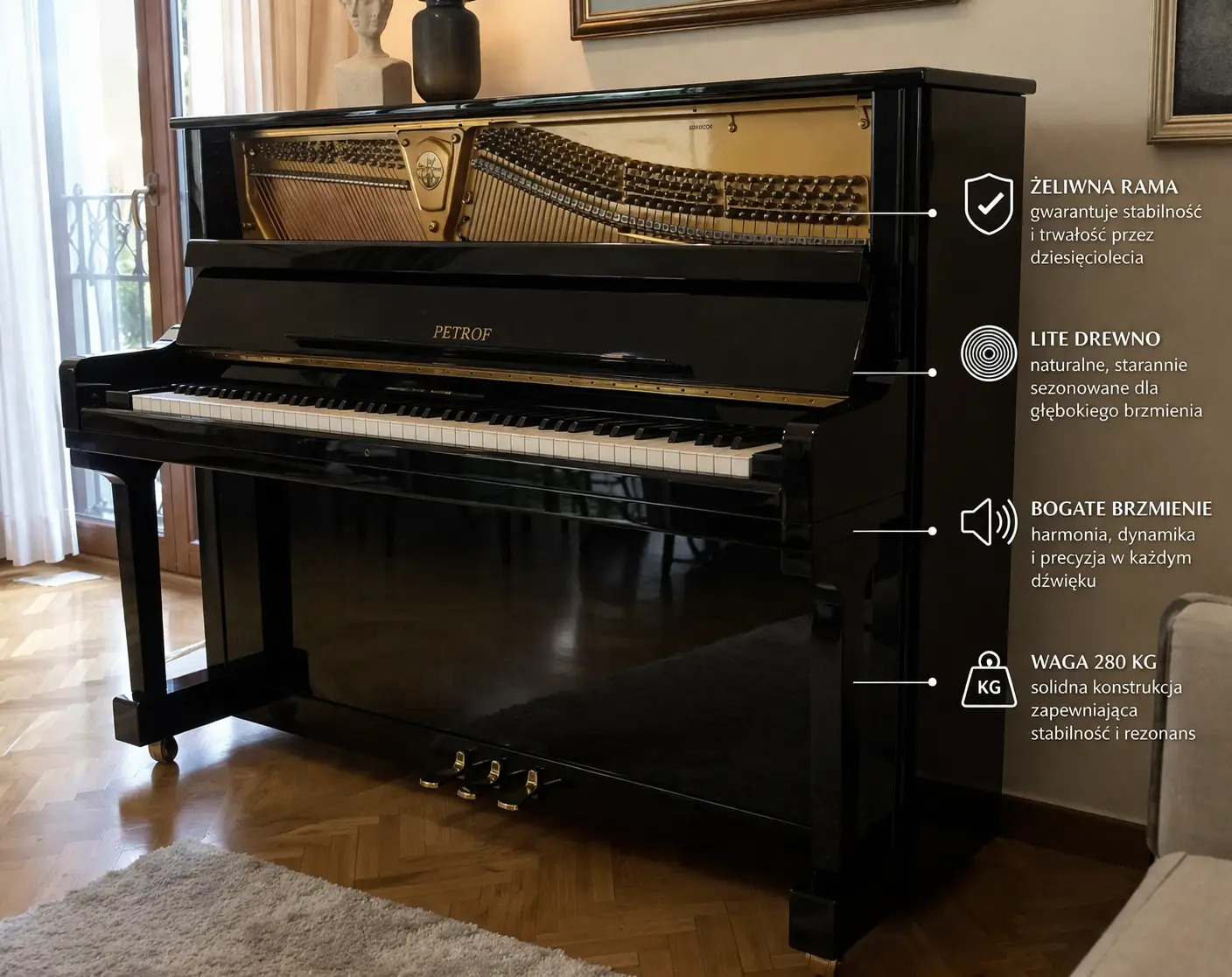 pianino do załadunku